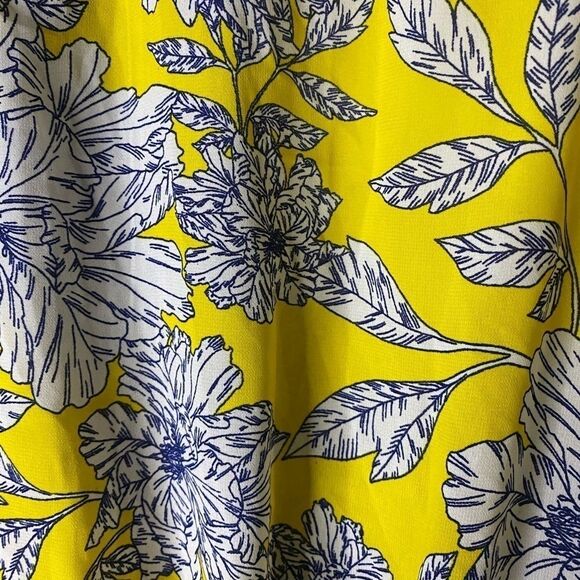 Japna Sleeveless Floral Peplum Wrap Top Size XS - Picture 6 of 6